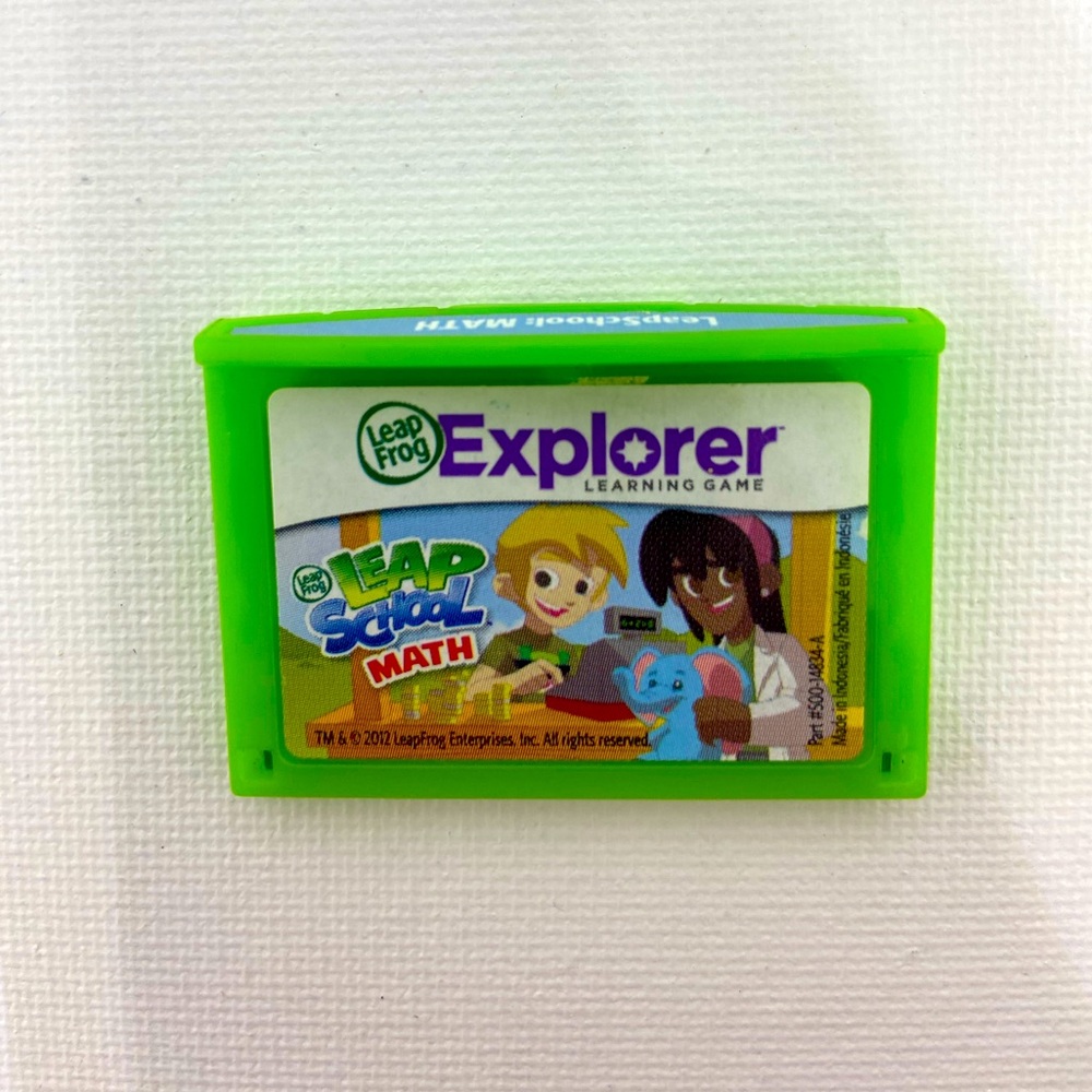 Leap Frog Pad Explorer Learning Game - School Math L16